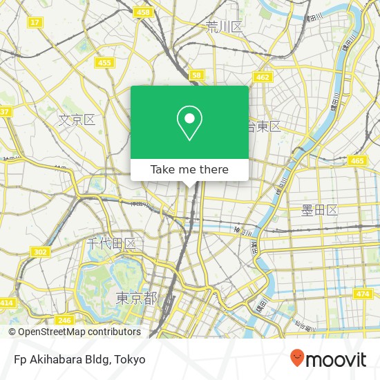 Fp Akihabara Bldg map