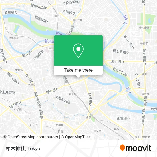 柏木神社 map