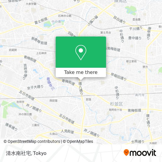 清水南社宅 map