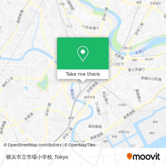 横浜市立市場小学校 map
