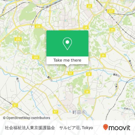 社会福祉法人東京援護協会　サルビア荘 map