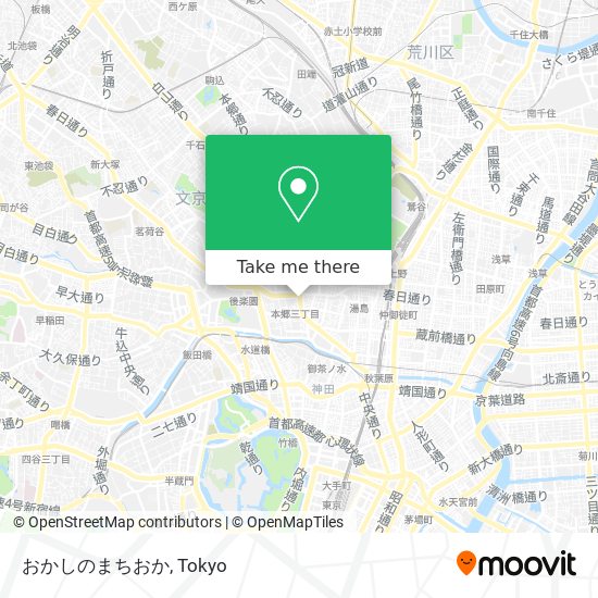 おかしのまちおか map