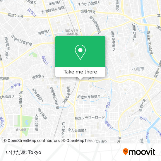 いけだ屋 map