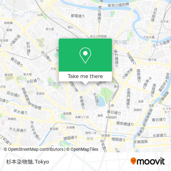 杉本染物舗 map