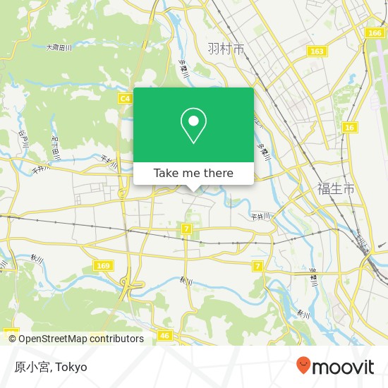 原小宮 map