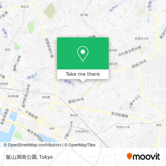 飯山満南公園 map