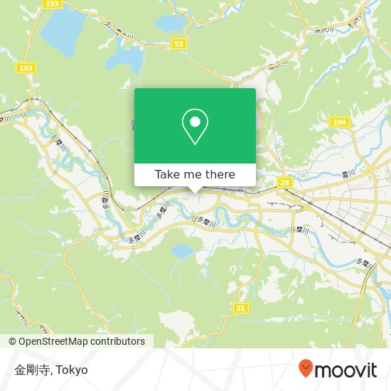 金剛寺 map