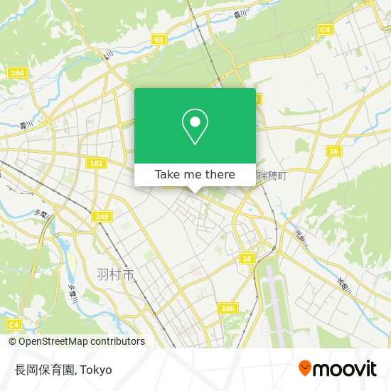 長岡保育園 map