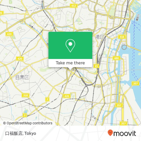 口福飯店 map