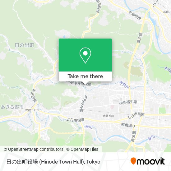 日の出町役場 (Hinode Town Hall) map