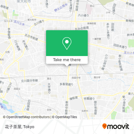 花子茶屋 map