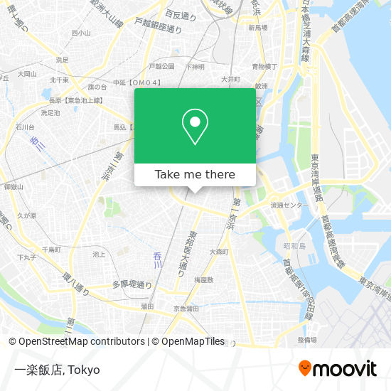 一楽飯店 map