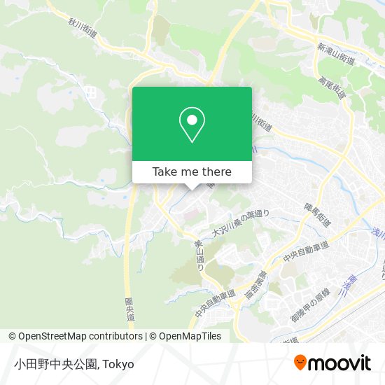 小田野中央公園 map