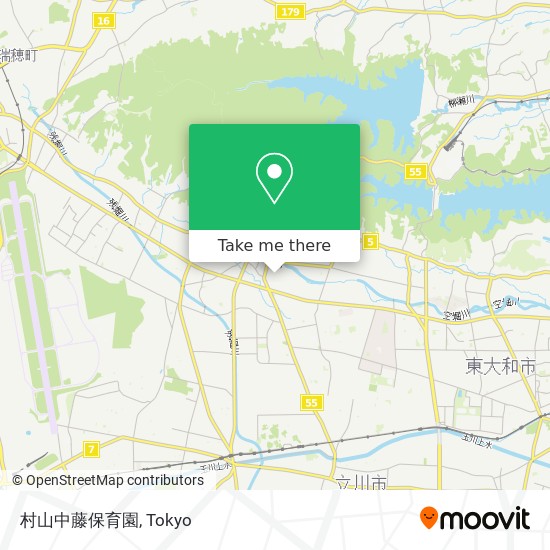 村山中藤保育園 map