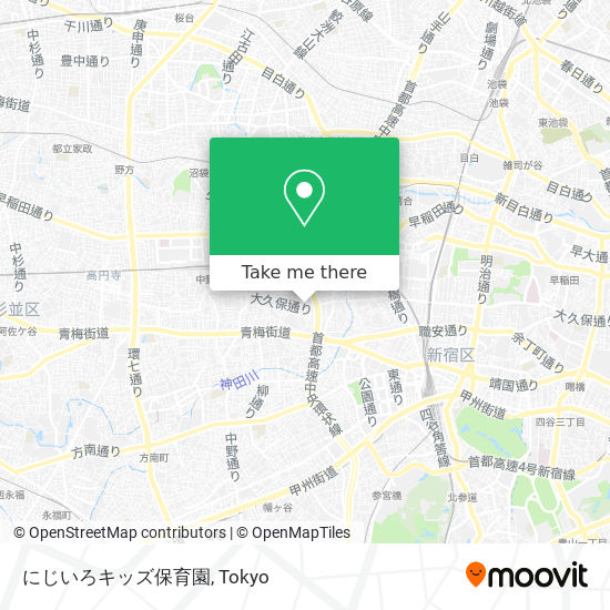 にじいろキッズ保育園 map