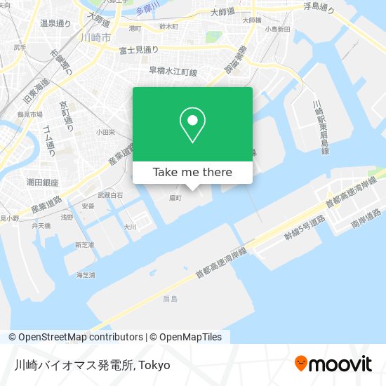 How To Get To 川崎バイオマス発電所 In 川崎市 By Metro Or Bus