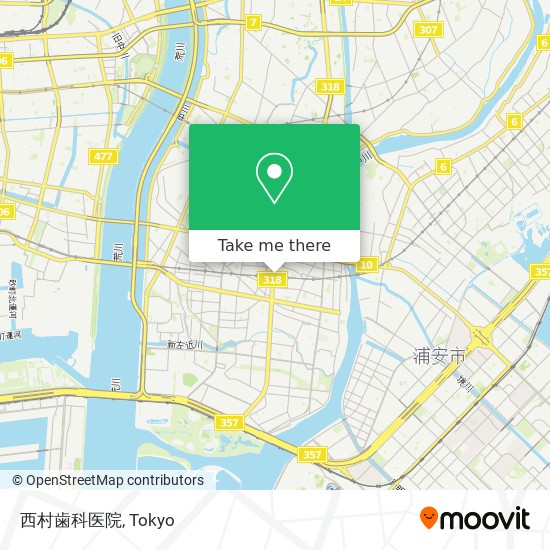 西村歯科医院 map