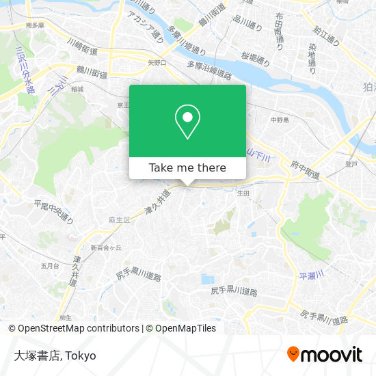 大塚書店 map