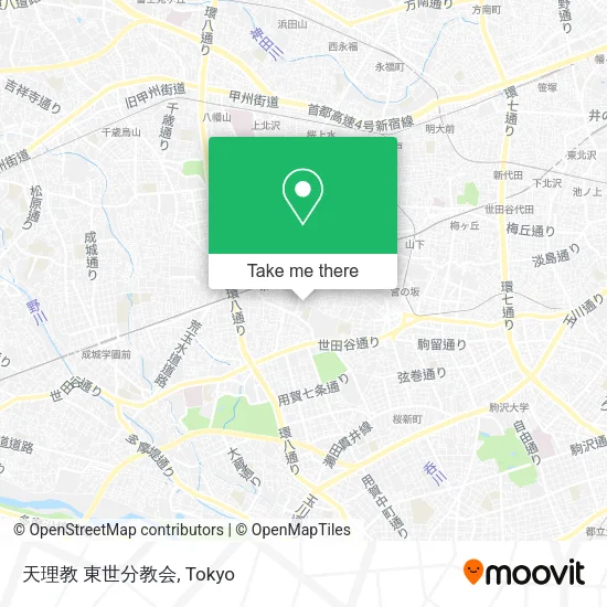 天理教 東世分教会 map