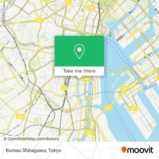 Bureau Shinagawa map
