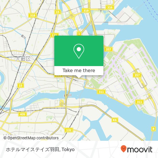 ホテルマイステイズ羽田 map