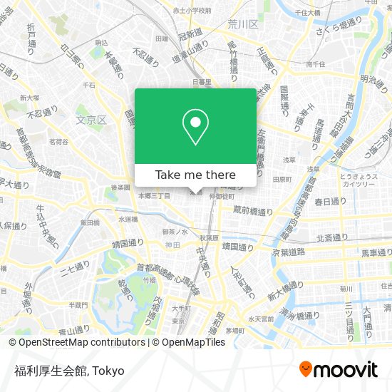 福利厚生会館 map