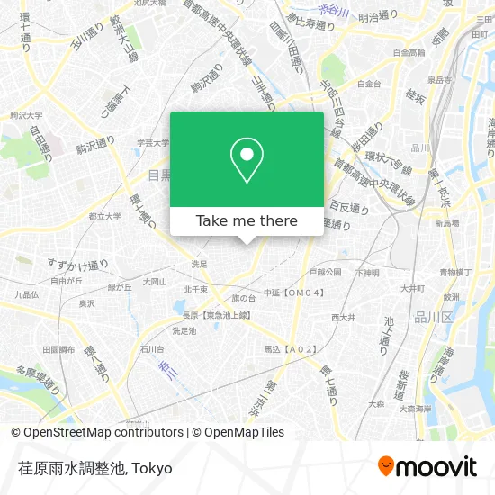 荏原雨水調整池 map
