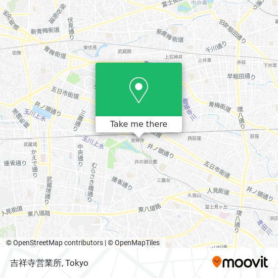 吉祥寺営業所 map