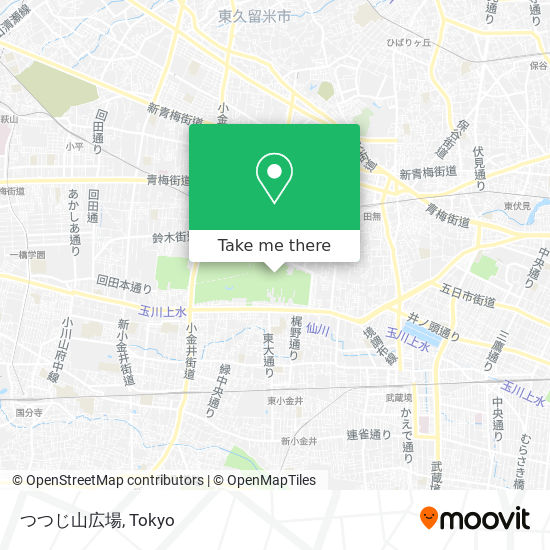 つつじ山広場 map