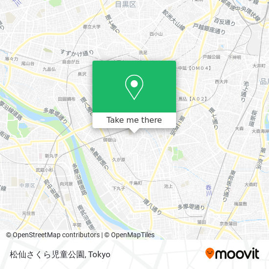 松仙さくら児童公園 map