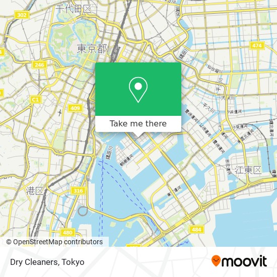 Dry Cleaners map