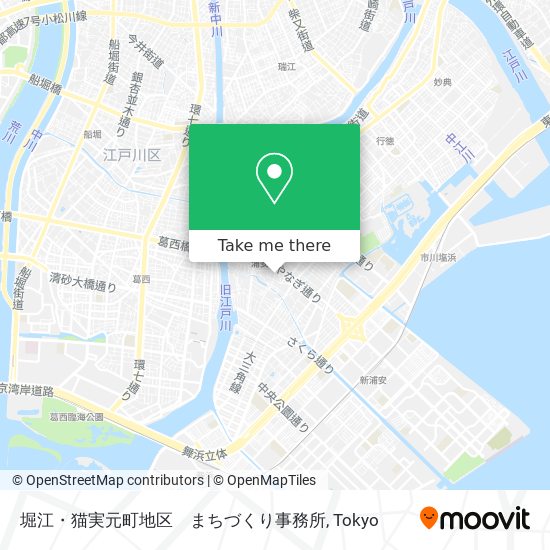 堀江・猫実元町地区　まちづくり事務所 map