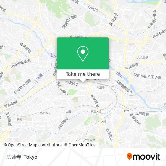 法蓮寺 map