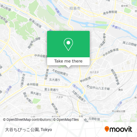 大谷ちびっこ公園 map