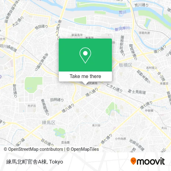 練馬北町官舎A棟 map