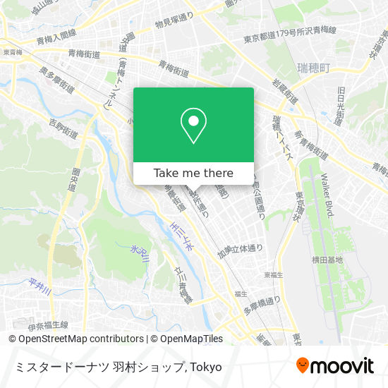 ミスタードーナツ 羽村ショップ map
