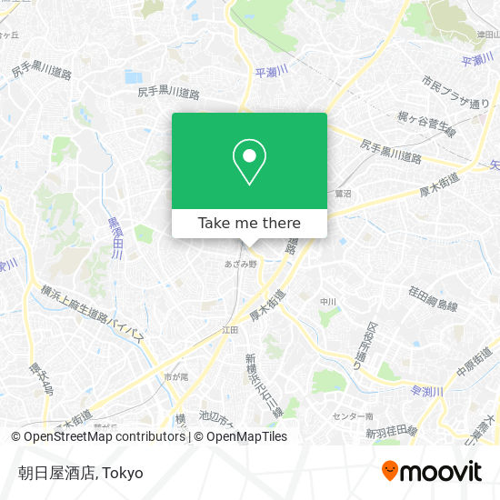 朝日屋酒店 map