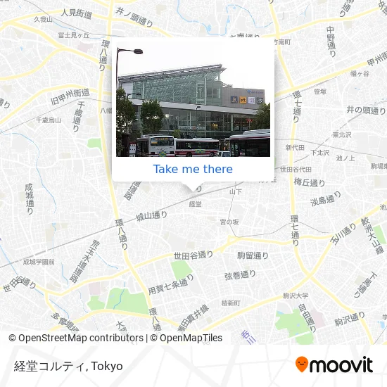 How To Get To 経堂コルティ In 世田谷区 By Bus Or Metro