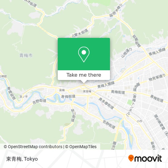 東青梅 map