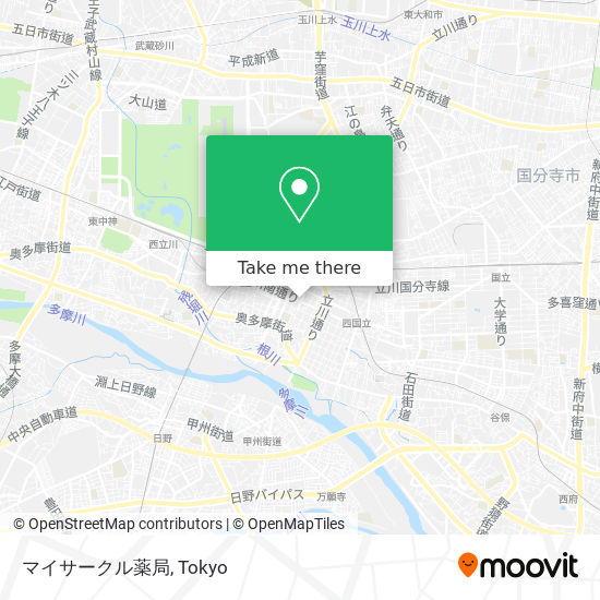 マイサークル薬局 map