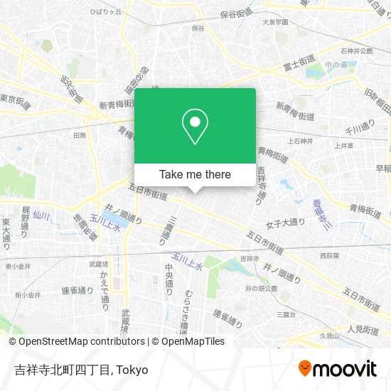 吉祥寺北町四丁目 map