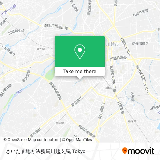 さいたま地方法務局川越支局 map