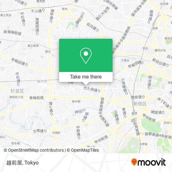 越前屋 map