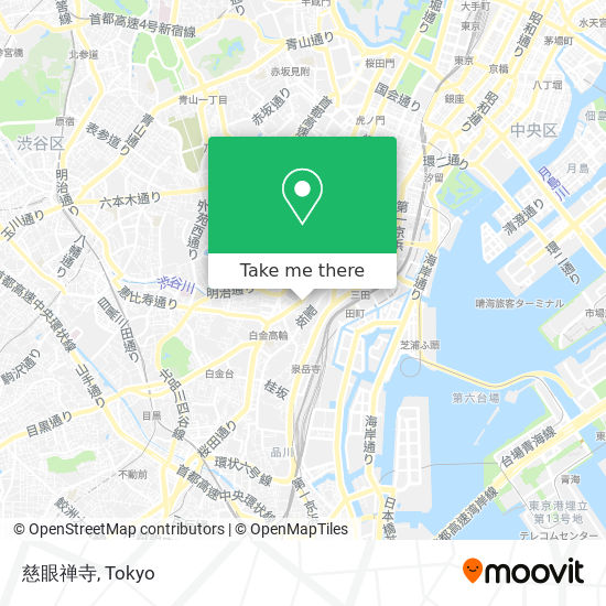 慈眼禅寺 map