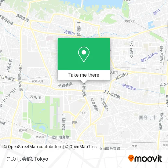 こぶし会館 map
