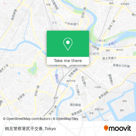 鶴見警察署尻手交番 map