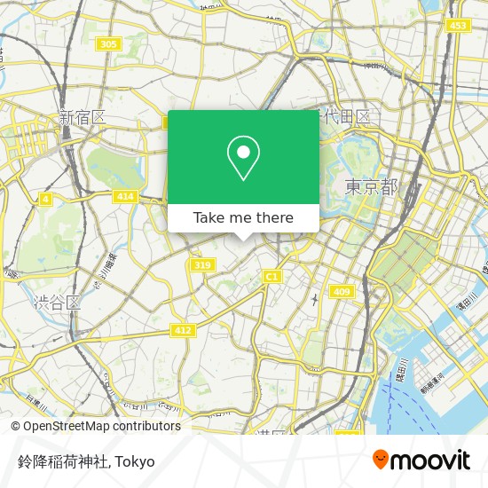 鈴降稲荷神社 map