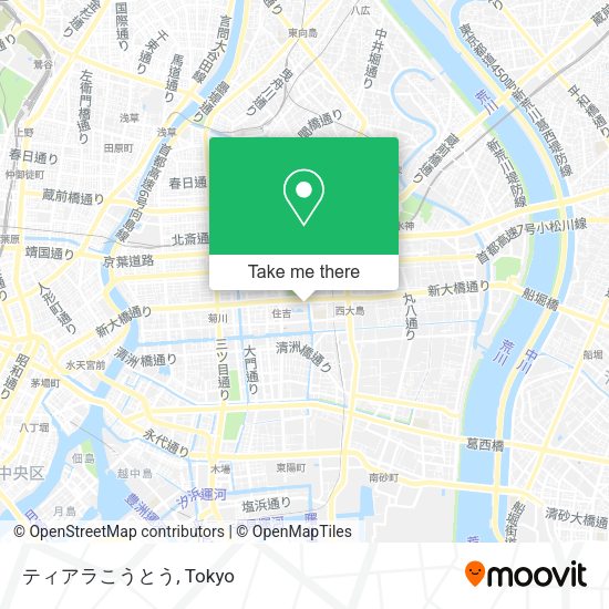 ティアラこうとう map