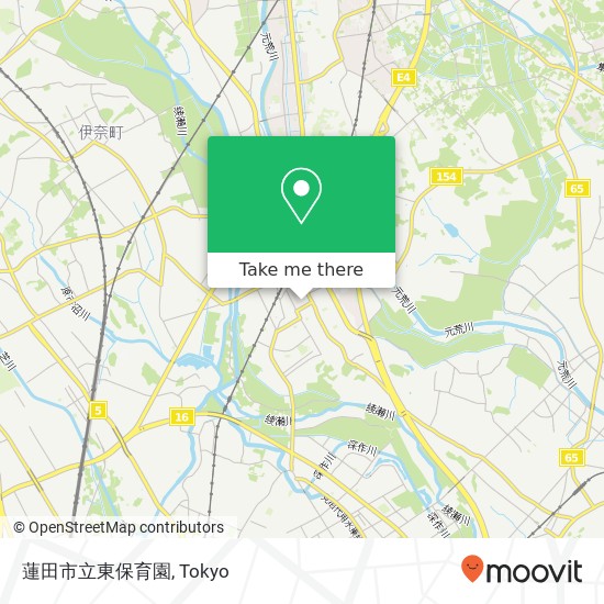 蓮田市立東保育園 map