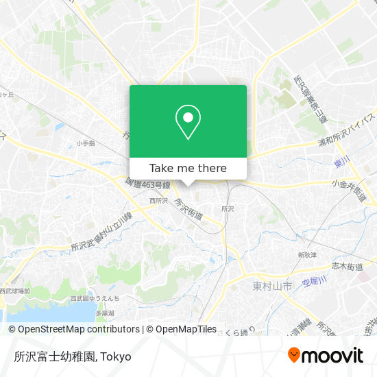 所沢富士幼稚園 map